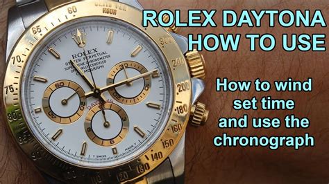 how to use a rolex 24 daytona watch|watch rolex 24 online free.